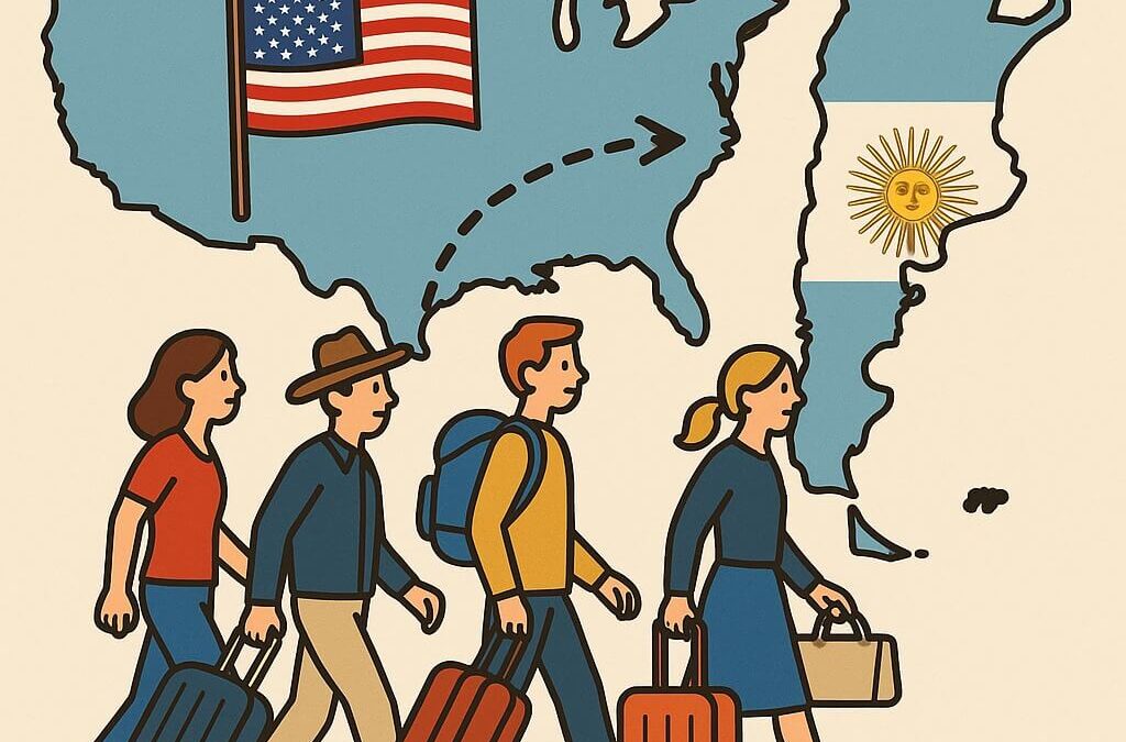 Éxodo de ciudadanos estadounidenses