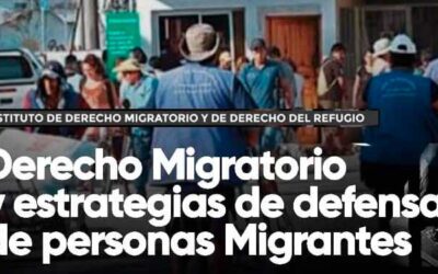 Derecho migratorio y estrategias de defensa de personas migrantes